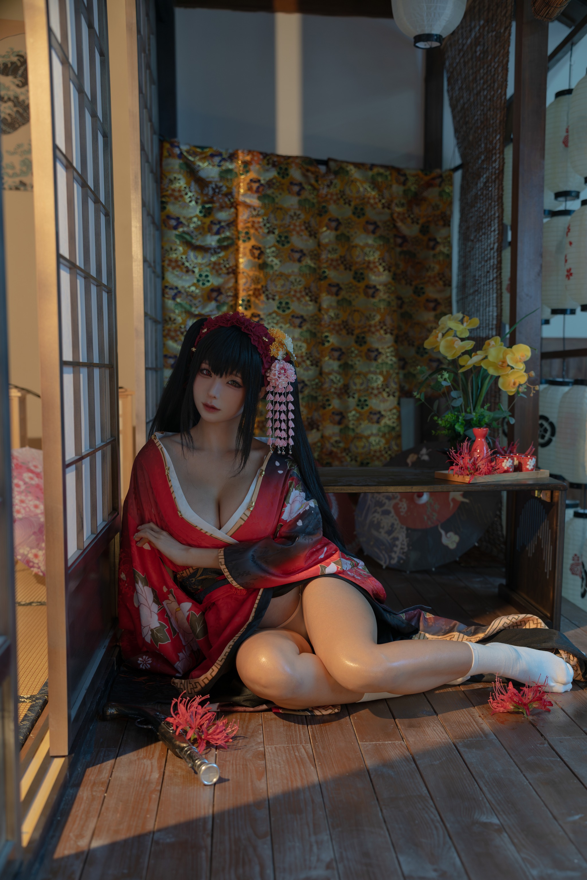 蠢沫沫 - NO.339 狂三和服cos[261P9V]-XikXak